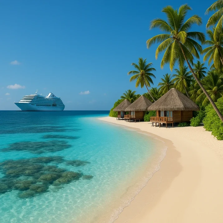 Scenic travel destination hero image for mobile